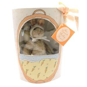 North American Bear Company The Finest Baby Hare Bunny Plush in Original Package